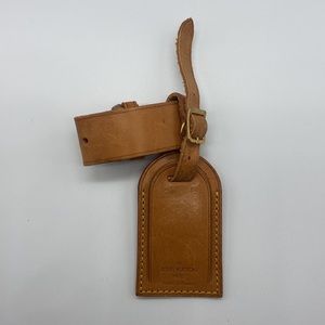 Authentic Louis Vuitton Luggage Tag